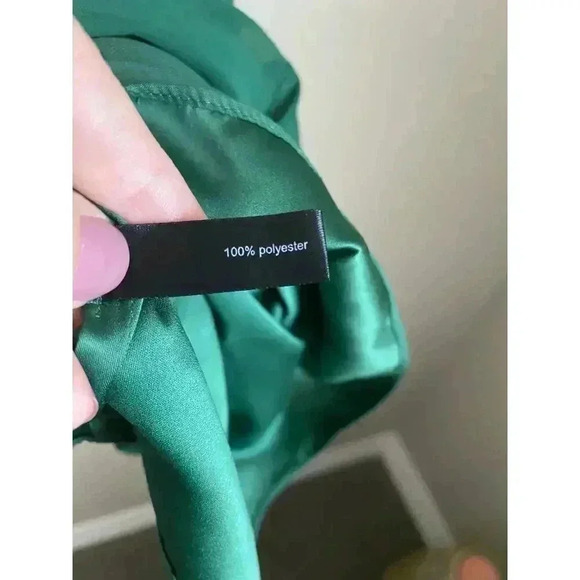 The Limited Halter Ruffle Mini‎ Dress Green Size 6 - Picture 2 of 14